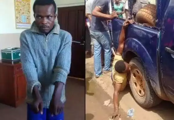 Police Operatives To Face Orderly Room Trial For Handcuffing Man To Vehicle In Benin
